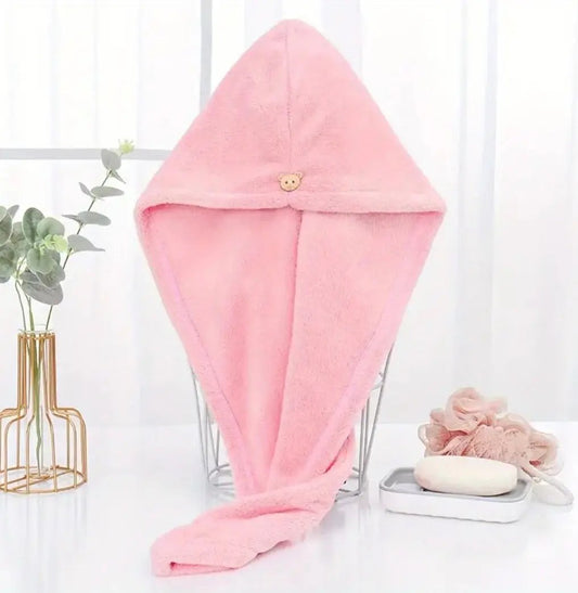 Quick-Dry Microfiber Hair Towel – Soft, Absorbent & Lightweight, 25×65cm My Store