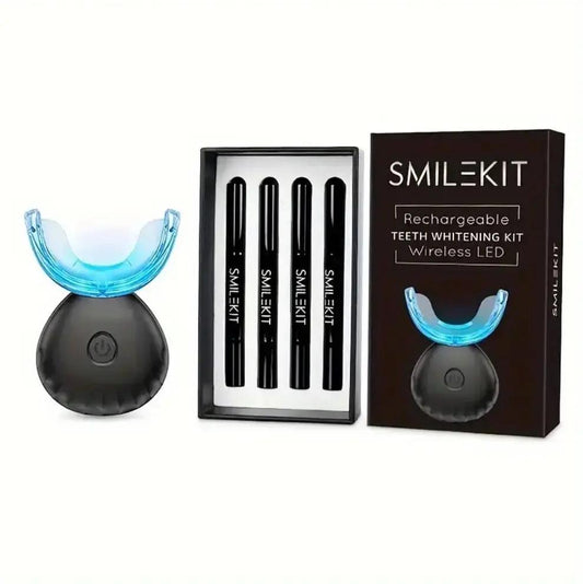 Rechargeable LED Teeth Whitening Kit Amorae Beauty