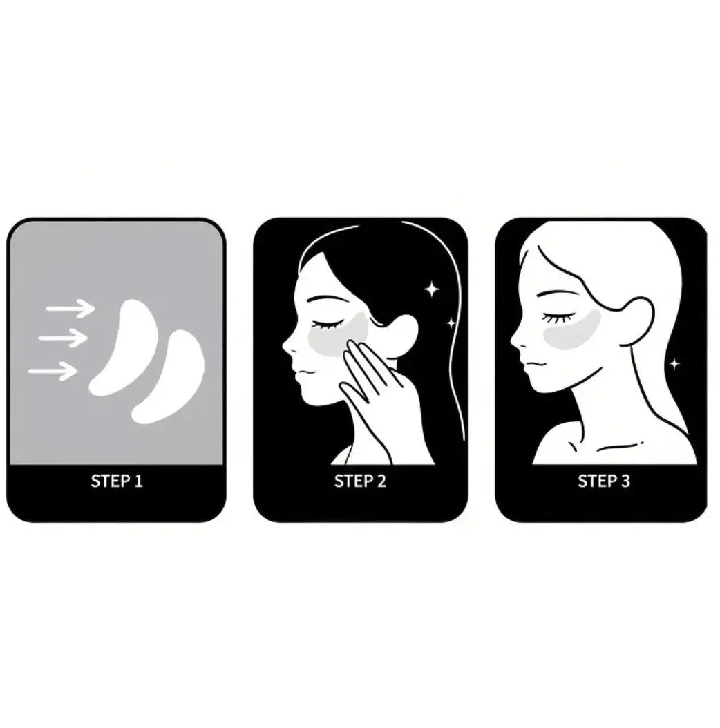 Aloe Vera & Collagen Eye Patches – 60pcs Hydrating & Firming Under-Eye Masks for Dark Circles My Store