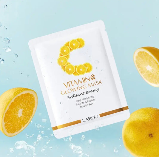 Nourishing sheet masks infused with Vitamin C