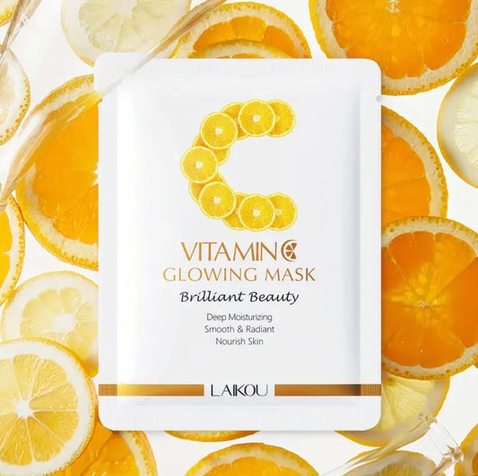 Nourishing sheet masks infused with Vitamin C