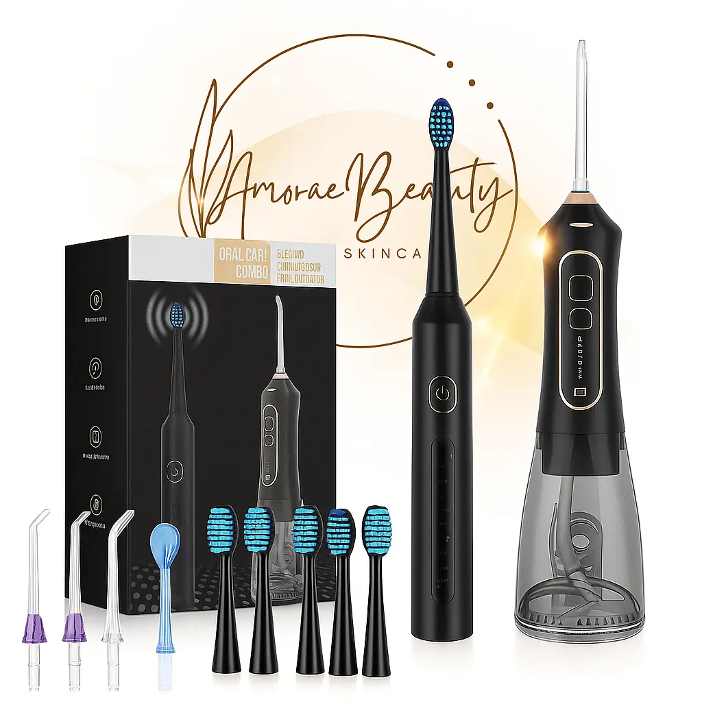 Sonic Electric Oral Care Kit Amorae Beauty