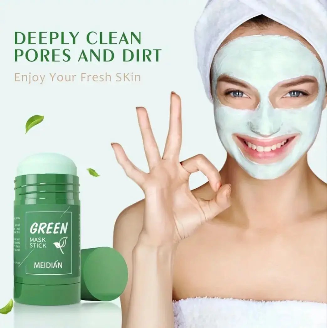 4pcs Green Tea Mask Stick – Deep Cleanse & Moisturize Amorae Beauty