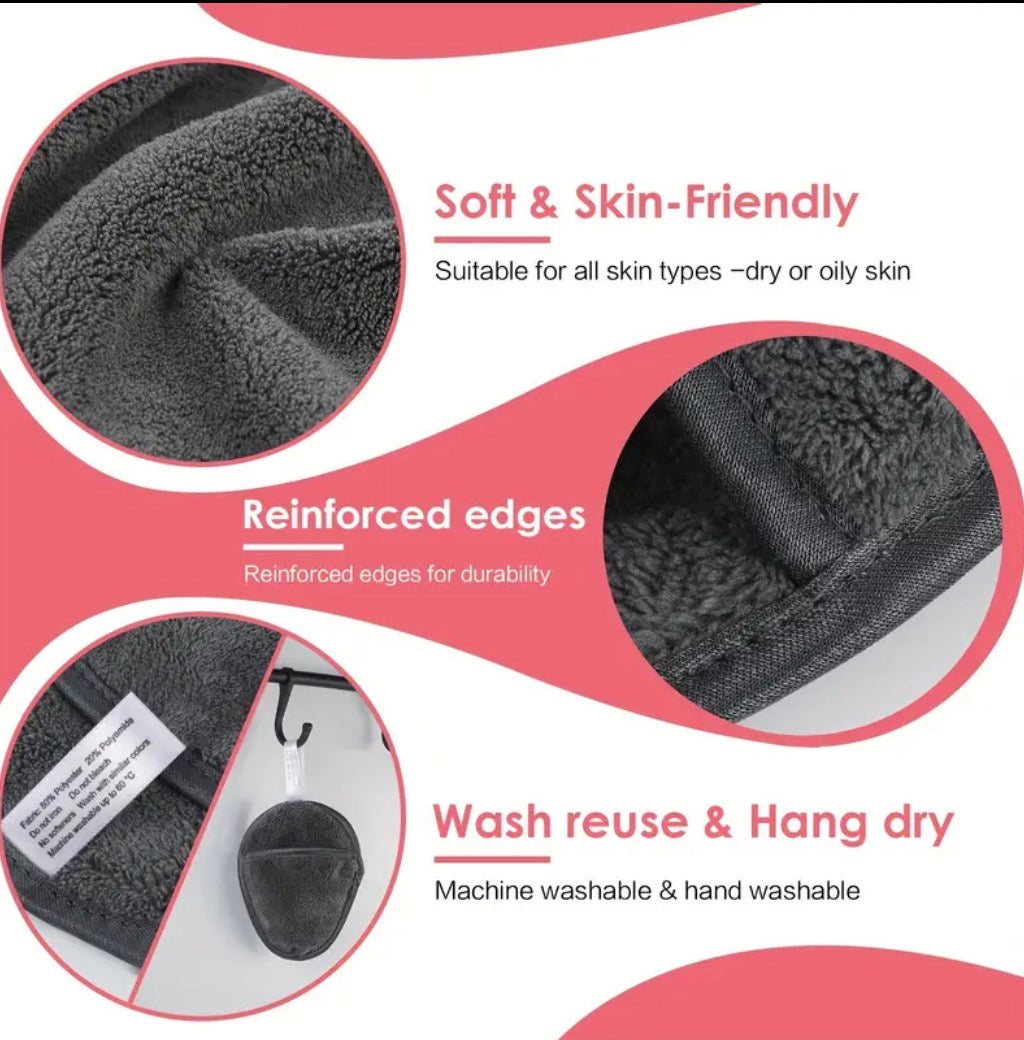 GlowClean Reusable Makeup Pads – Eco & Gentle on Skin