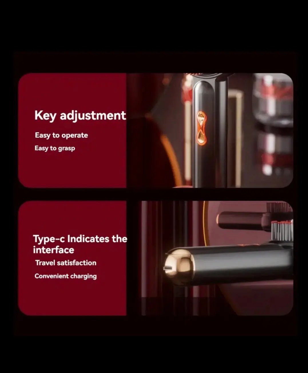 Electric Scalp & Body Massager – 3 Modes, Essential Oil, USB Rechargeable Amorae Beauty