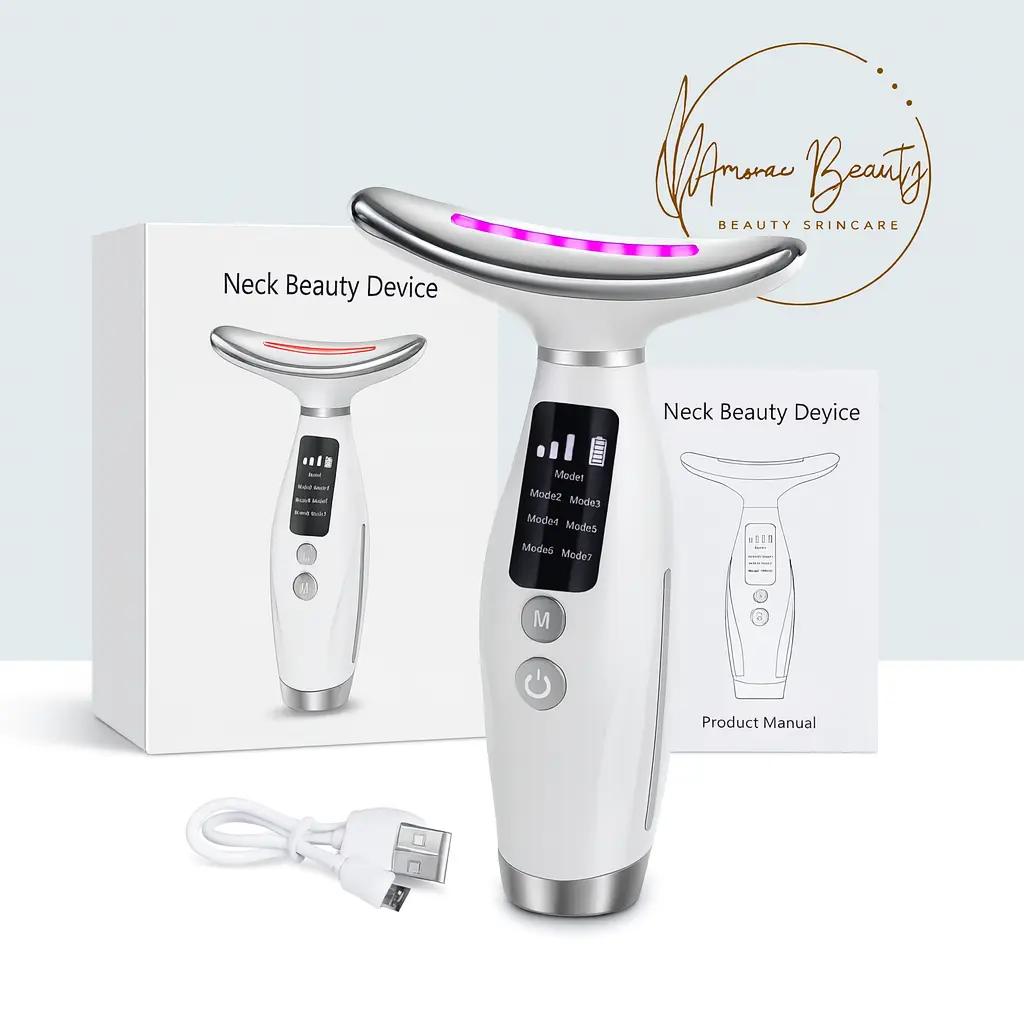 LumiéSkin™ Facial & Neck Sculpting Device – Advanced Anti-Aging Beauty Tool for Radiant, Youthful Skin Amorae Beauty