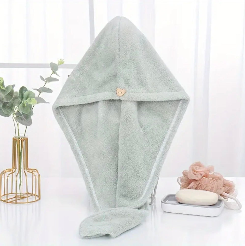 Quick-Dry Microfiber Hair Towel – Soft, Absorbent & Lightweight, 25×65cm